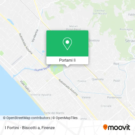 Mappa I Fortini - Biscotti a