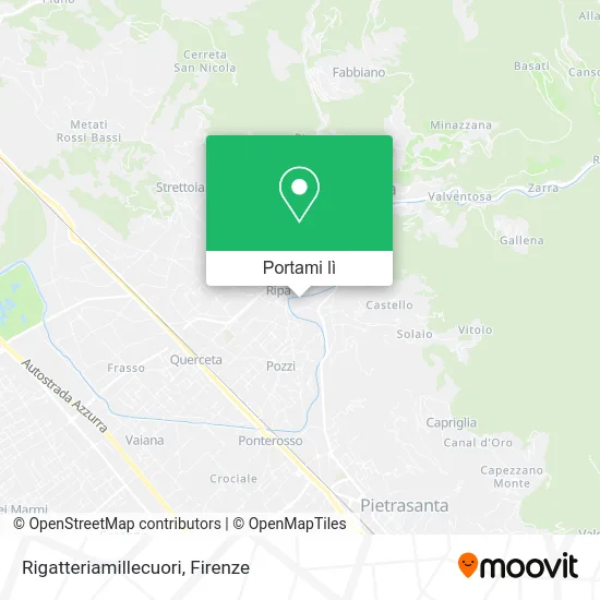 Mappa Rigatteriamillecuori
