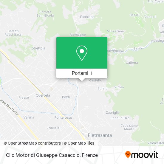 Mappa Clic Motor di Giuseppe Casaccio