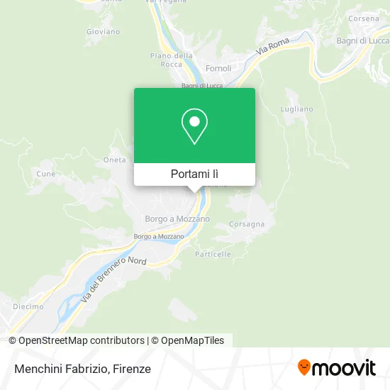 Mappa Menchini Fabrizio