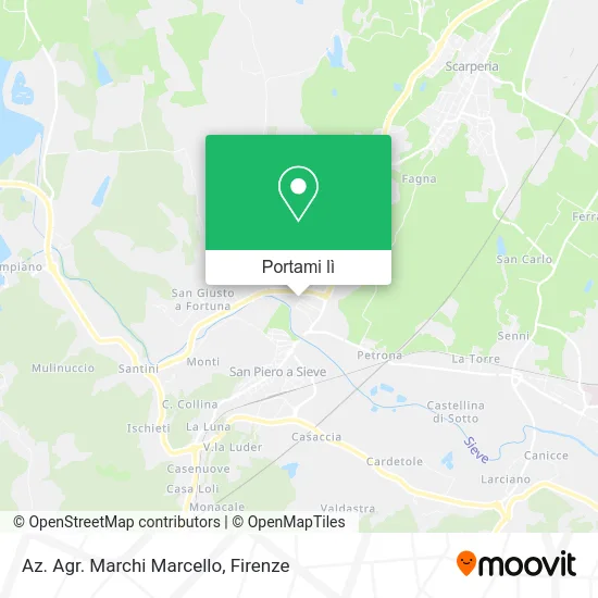 Mappa Az. Agr. Marchi Marcello
