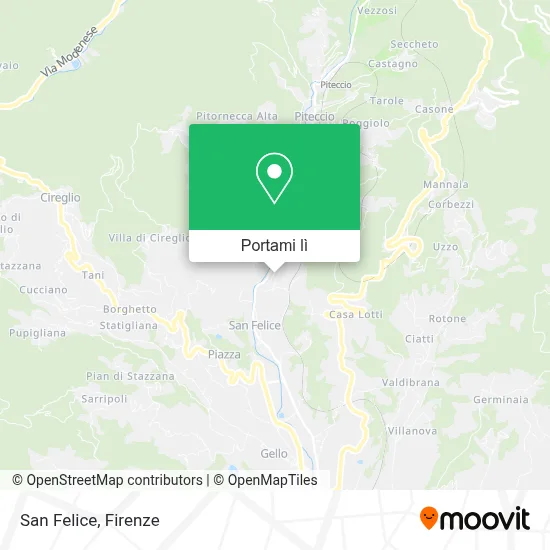 Mappa San Felice