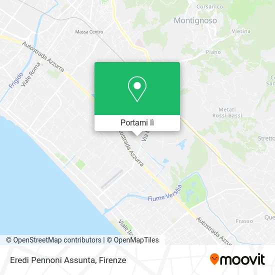 Mappa Eredi Pennoni Assunta