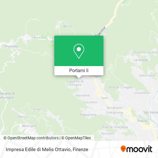 Mappa Impresa Edile di Melis Ottavio