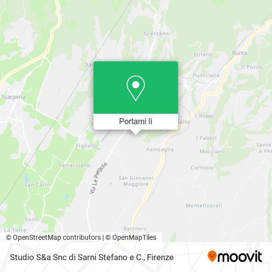 Mappa Studio S&a Snc di Sarni Stefano e C.