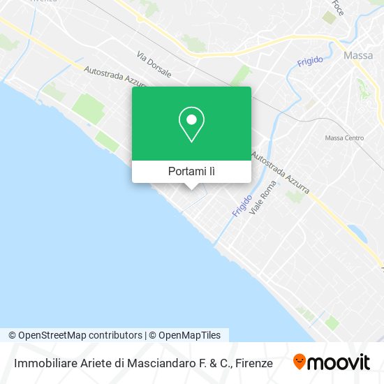 Mappa Immobiliare Ariete di Masciandaro F. & C.