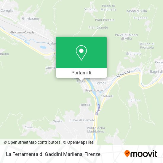 Mappa La Ferramenta di Gaddini Marilena