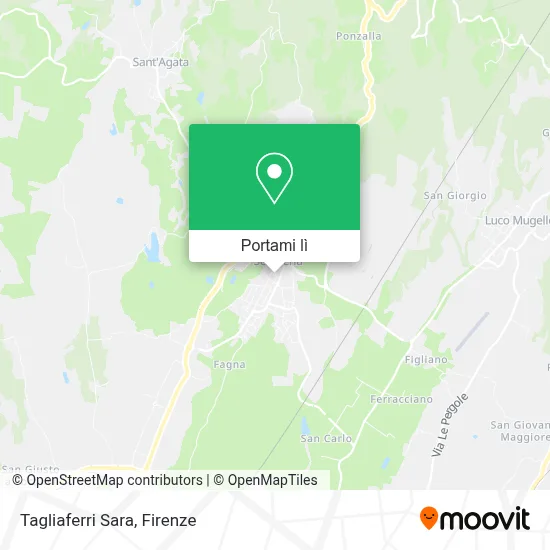 Mappa Tagliaferri Sara