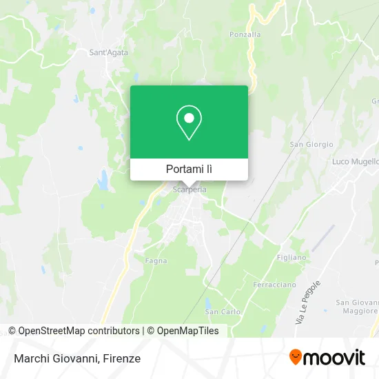 Mappa Marchi Giovanni