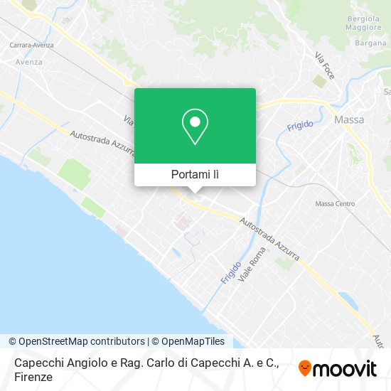 Mappa Capecchi Angiolo e Rag. Carlo di Capecchi A. e C.
