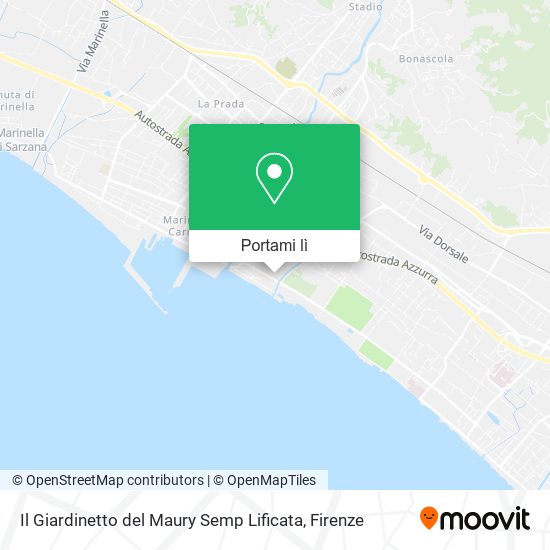 Mappa Il Giardinetto del Maury Semp Lificata