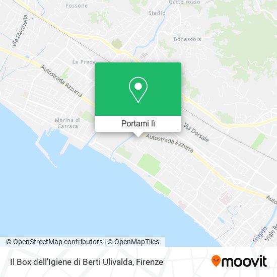 Mappa Il Box dell'Igiene di Berti Ulivalda
