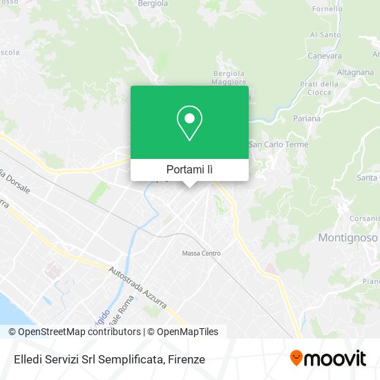 Mappa Elledi Servizi Srl Semplificata