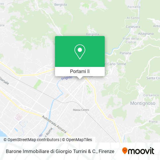 Mappa Barone Immobiliare di Giorgio Turrini & C.