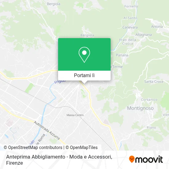 Mappa Anteprima Abbigliamento - Moda e Accessori