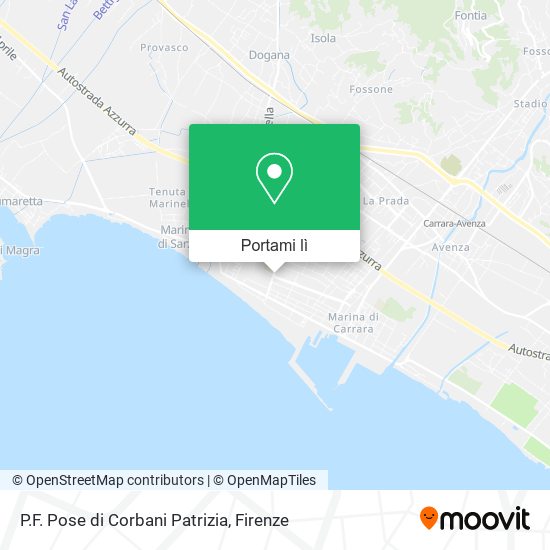 Mappa P.F. Pose di Corbani Patrizia