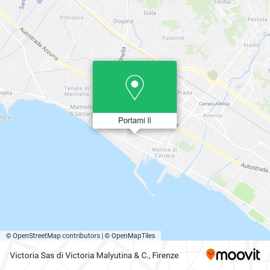 Mappa Victoria Sas di Victoria Malyutina & C.