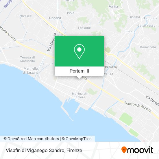 Mappa Visafin di Viganego Sandro