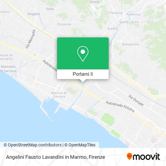 Mappa Angelini Fausto Lavandini in Marmo