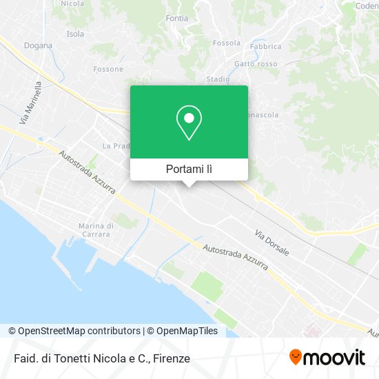 Mappa Faid. di Tonetti Nicola e C.