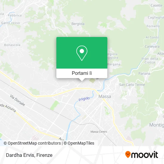 Mappa Dardha Ervis