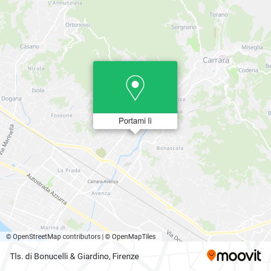 Mappa Tls. di Bonucelli & Giardino
