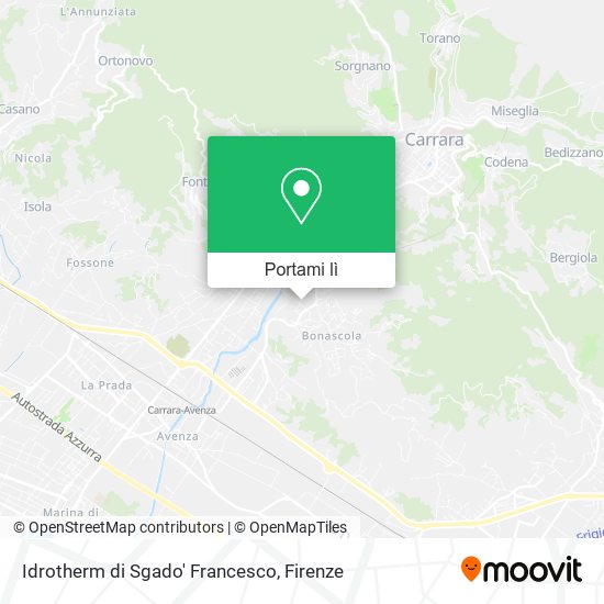 Mappa Idrotherm di Sgado' Francesco