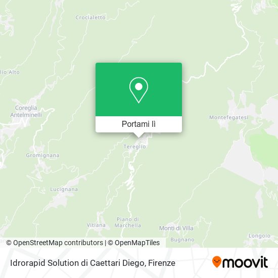 Mappa Idrorapid Solution di Caettari Diego