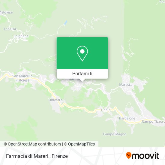 Mappa Farmacia di Marerl.