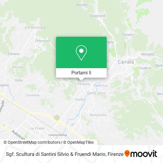 Mappa Sgf. Scultura di Santini Silvio & Fruendi Mario