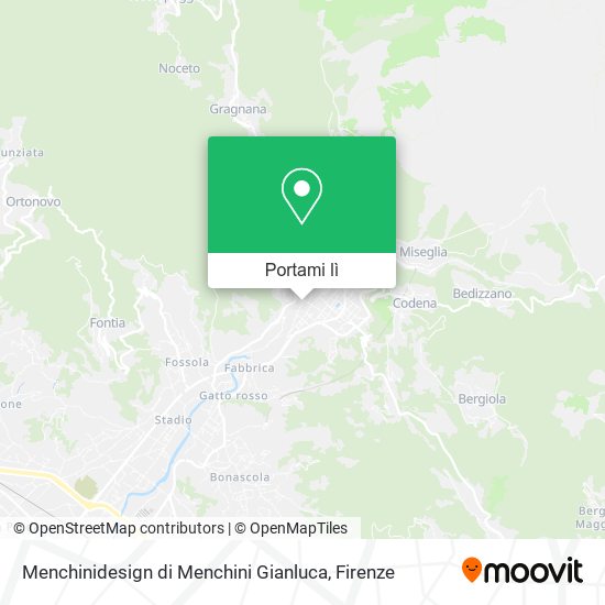 Mappa Menchinidesign di Menchini Gianluca