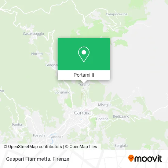 Mappa Gaspari Fiammetta