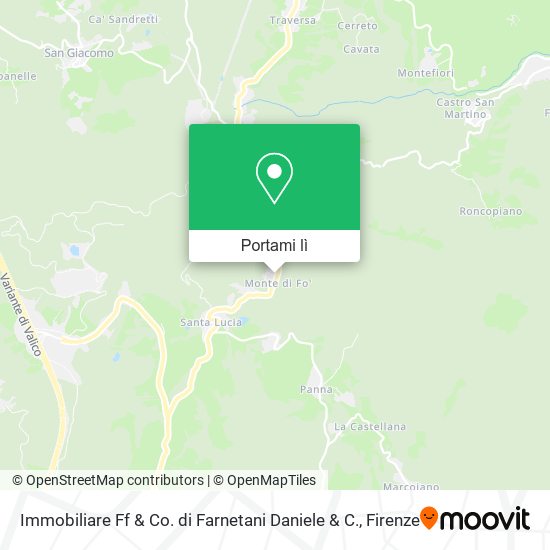 Mappa Immobiliare Ff & Co. di Farnetani Daniele & C.
