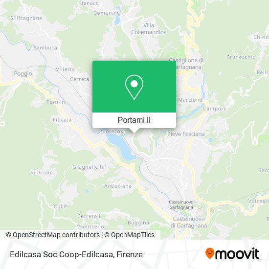 Mappa Edilcasa Soc Coop-Edilcasa