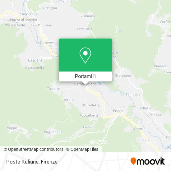 Mappa Poste Italiane