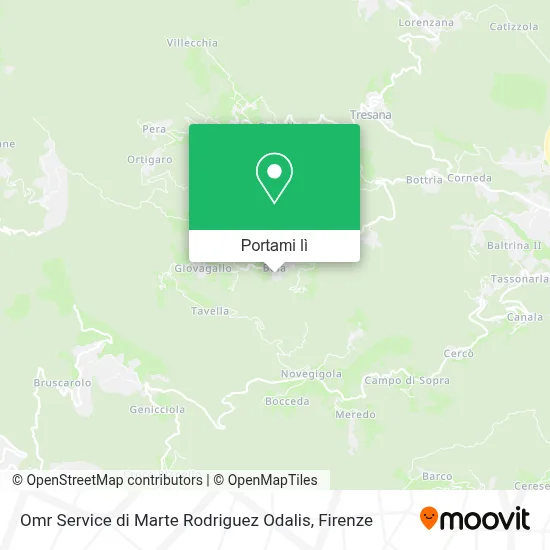 Mappa Omr Service di Marte Rodriguez Odalis