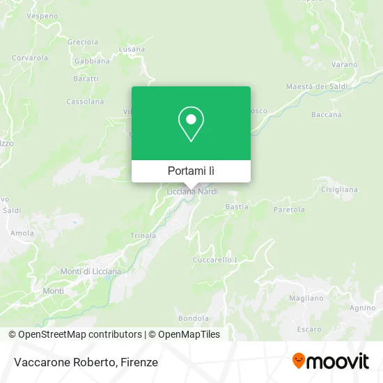 Mappa Vaccarone Roberto