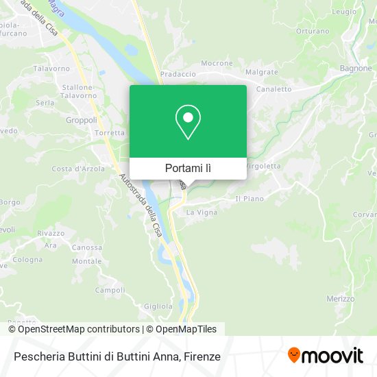 Mappa Pescheria Buttini di Buttini Anna