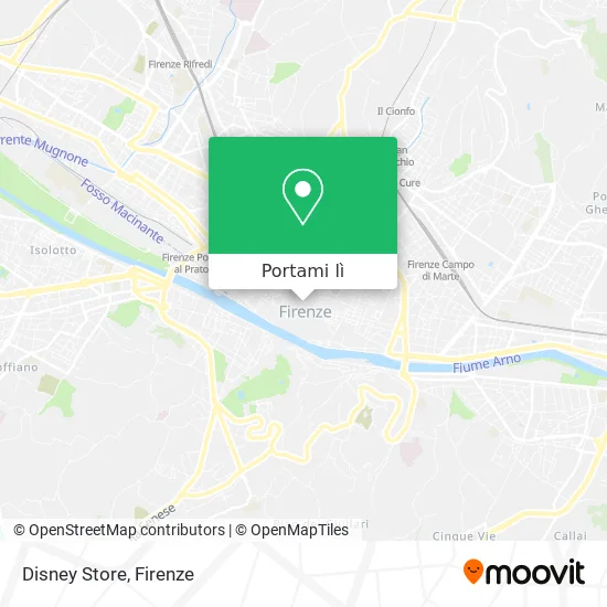 Mappa Disney Store