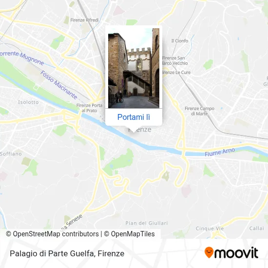 Mappa Palagio di Parte Guelfa