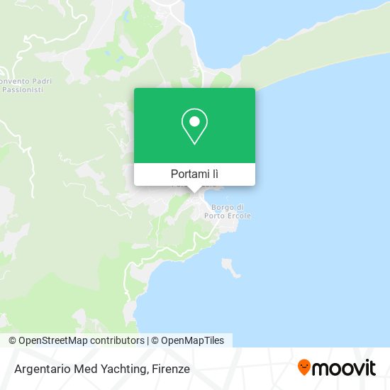 Mappa Argentario Med Yachting