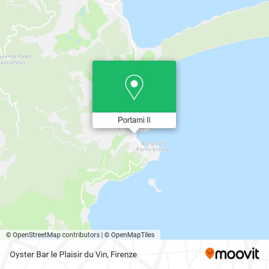 Mappa Oyster Bar le Plaisir du Vin