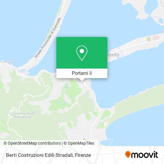 Mappa Berti Costruzioni Edili Stradali