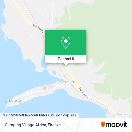 Mappa Camping Village Africa