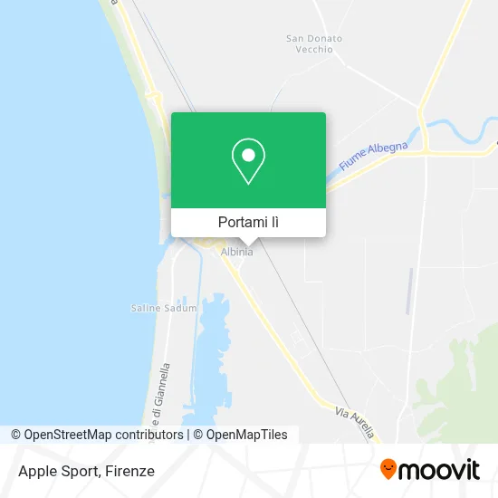 Mappa Apple Sport