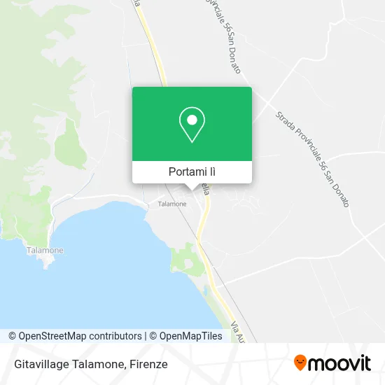 Mappa Gitavillage Talamone