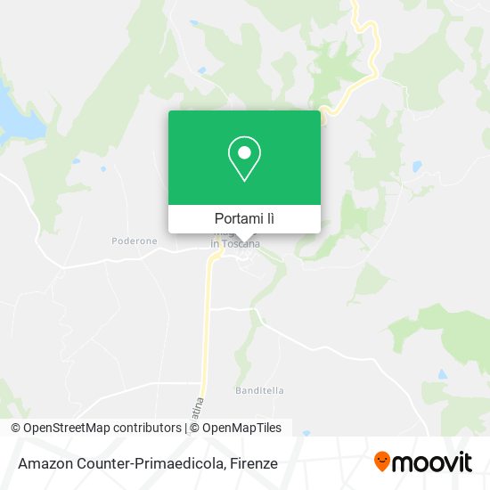 Mappa Amazon Counter-Primaedicola