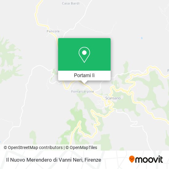 Mappa Il Nuovo Merendero di Vanni Neri