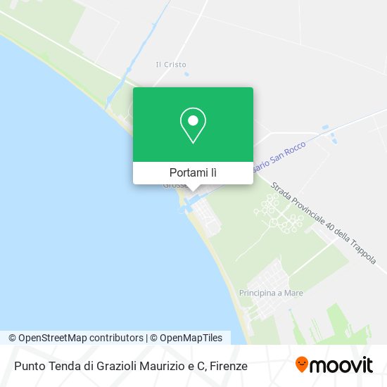 Mappa Punto Tenda di Grazioli Maurizio e C