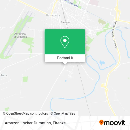 Mappa Amazon Locker-Durantino